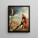 La Crucifixion - Maarten van Heemskerck — quadro incorniciato alla parete