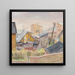 Paesaggio - Ella Mtik — quadro incorniciato alla parete