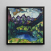 Paesaggio di Obersdorf - Konrad Mgi — quadro incorniciato alla parete