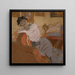 Madame Hessel sul divano - Édouard Vuillard — quadro incorniciato alla parete