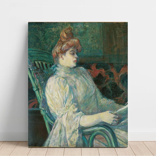 Riproduzione del dipinto Madame Marthe X - Bordeaux - Henri de Toulouse-Lautrec