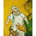 Riproduzione del dipinto Madame Roulin e il suo bambino - Vincent van Gogh