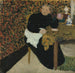 Madame Vuillard con una tazza rosa - Édouard Vuillard — vista dell’opera