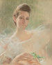 Una bellezza in bianco - Madeleine Carpentier — vista dell’opera