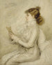Ritratto di Sarah Bernhardt 1844-1923 artista drammatica - Madeleine Cartailhac — vista dell’opera
