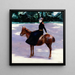 Mademoiselle Meuriot sur son poney - Jacquesmile Blanche — quadro incorniciato alla parete