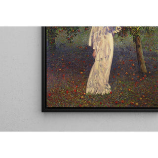 Mademoiselle au jardin , Automne - Leon Kamir-Kaufmann | Reproduction Tableau Décoration murale affiche copie