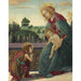 Riproduzione del dipinto Madonna e Bambino con il giovane San Giovanni Battista - Sandro Botticelli
