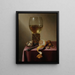 Nature morte al limone - Maerten Boelema de Stomme — quadro incorniciato alla parete