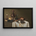Nature morte, pezzo di colazione - Maerten Boelema de Stomme — quadro incorniciato alla parete