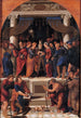 Riproduzione del dipinto Le Mariage de la Vierge - Maestro dei Dodici Apostoli