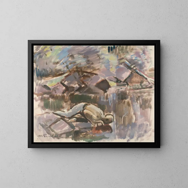 Au printemps - Magnus Enckell — quadro incorniciato alla parete