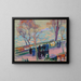 Bords de la Seine - Magnus Enckell — quadro incorniciato alla parete