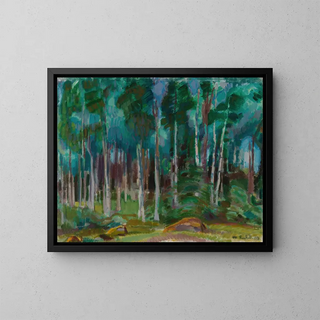 Betulle a Vksy - Magnus Enckell — quadro incorniciato alla parete