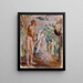 Schizzo dell'uccello del paradiso - Magnus Enckell — quadro incorniciato alla parete