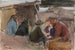 Pescatori sulla riva del mare - Magnus Enckell — vista dell’opera