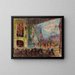 Vista interna dell'Opera finlandese - Magnus Enckell — quadro incorniciato alla parete