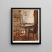 Interno - Magnus Enckell — quadro incorniciato alla parete
