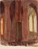 La cattedrale crolla - Magnus Enckell — vista dell’opera