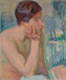 Perso nei suoi pensieri - Magnus Enckell — vista dell’opera