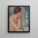 Perso nei suoi pensieri - Magnus Enckell — quadro incorniciato alla parete