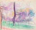 Paesaggio di alberi - Magnus Enckell — vista dell’opera