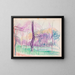 Paesaggio di alberi - Magnus Enckell — quadro incorniciato alla parete