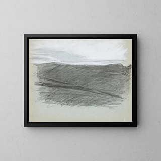Maquette di casa - Magnus Enckell — quadro incorniciato alla parete