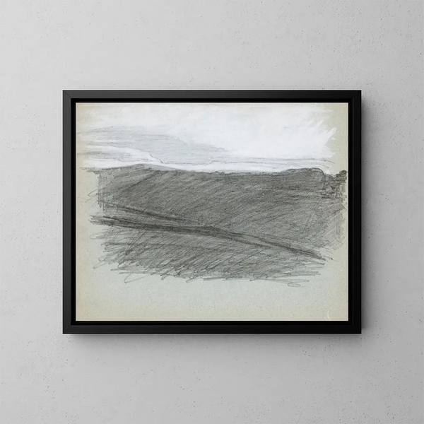 Maquette di casa - Magnus Enckell — quadro incorniciato alla parete