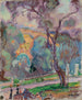 Vista sul parco da San Remo - Magnus Enckell — vista dell’opera