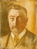 Ritratto del cameriere Hjalmar Linder - Magnus Enckell — vista dell’opera