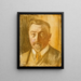 Ritratto del cameriere Hjalmar Linder - Magnus Enckell — quadro incorniciato alla parete