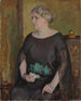 Ritratto di Mme Lydia Keirkner - Magnus Enckell — vista dell’opera