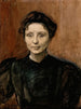 Ritratto della scultrice Madeleine Jouvray - Magnus Enckell — vista dell’opera