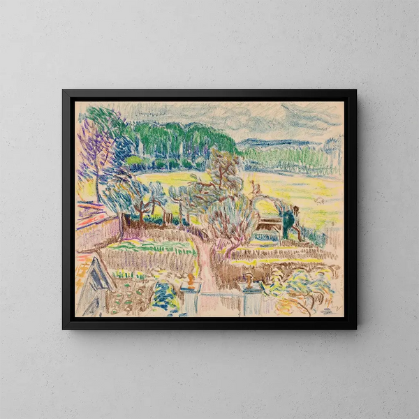 Giardino - Magnus Enckell — quadro incorniciato alla parete
