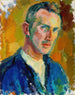 Autoritratto - Magnus Enckell — vista dell’opera