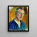 Autoritratto - Magnus Enckell — quadro incorniciato alla parete