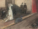 Scène teatrale: Ida Aalberg nel ruolo di Maria Stuarda - Magnus Enckell — vista dell’opera