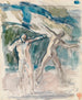 Due uomini - Magnus Enckell — vista dell’opera
