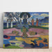 Riproduzione del dipinto Mahana no atua, Jour du seigneur - Paul Gauguin