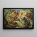 Astrazione di cavalli - Mainie Jellett — quadro incorniciato alla parete