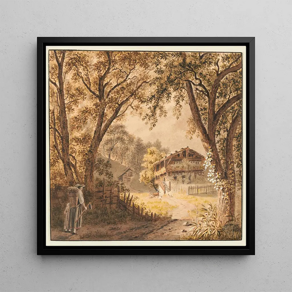 Franz Niklaus Knig - Bauernhaus im Berner Oberland.webp