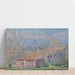 Riproduzione del dipinto Maison du jardinier à Antibes - Claude Monet