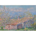 Riproduzione del dipinto Maison du jardinier à Antibes - Claude Monet