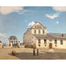 Riproduzione del dipinto Casa e fabbrica del Signor Henry - Jean-Baptiste-Camille Corot