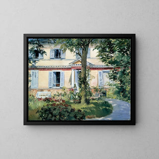La casa a Rueil - Edouard Manet