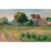 Riproduzione del dipinto Maisons à Essoyes - Pierre-Auguste Renoir
