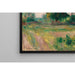 Riproduzione del dipinto Maisons à Essoyes - Pierre-Auguste Renoir