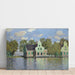 Riproduzione del dipinto Case sul fiume Zaan - Claude Monet