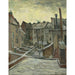 Riproduzione del dipinto Case viste da dietro - Vincent van Gogh